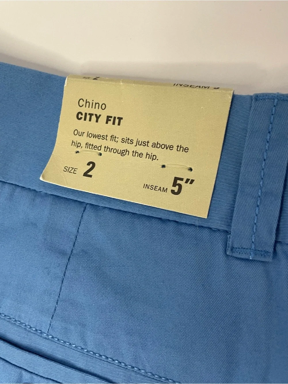 J. Crew Women’s Chino Shorts in Blue